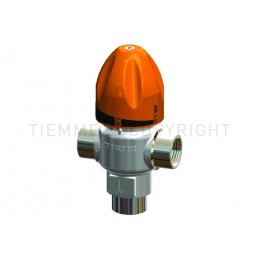 MISCELATORE TERMOSTATICO CR FEMMINA SISTEMI SOLARI 3/4" - 4737SUN TIEMME 4700457 1