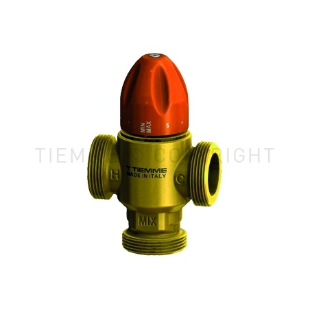 MISCELATORE TERMOSTATICO ALTE PORTATE SISTEMI SOLARI 2"1/2 - 4738GSUN TIEMME 4700473 1