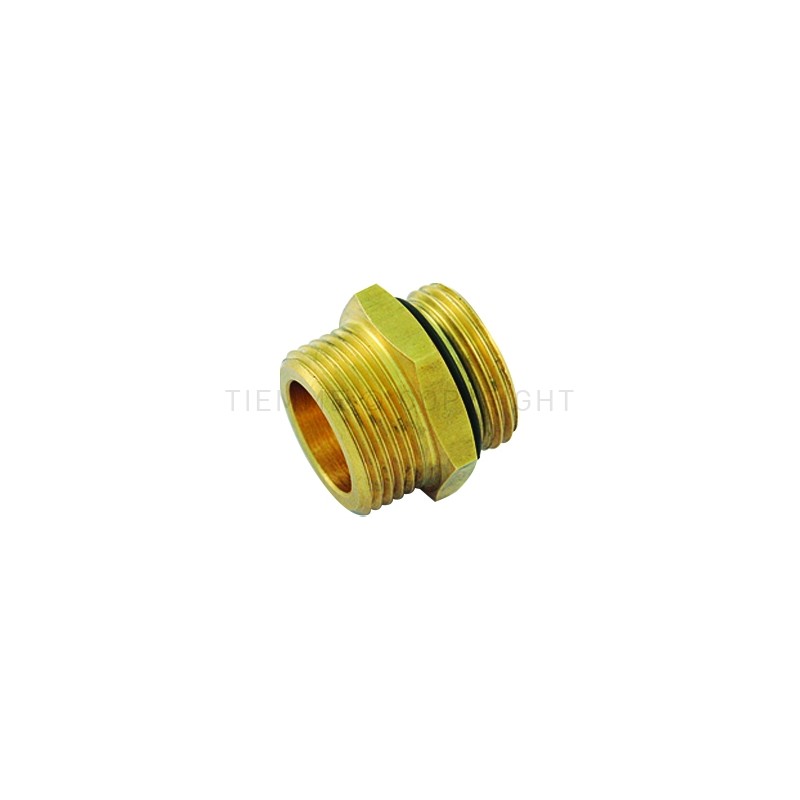 RACCORDO DIRITTO M - M CON ORING GENER 1" BATT PIANAX3/4" O - RING - 1552FDR TIEMME 4710046 1