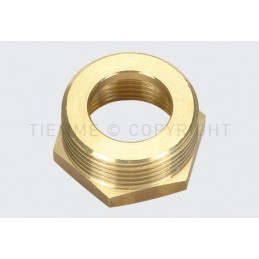 RACCORDO RIDUZIONE M - F GENER 1/2"X3/8" BATT PIANA - 1581FD TIEMME 4710050 1
