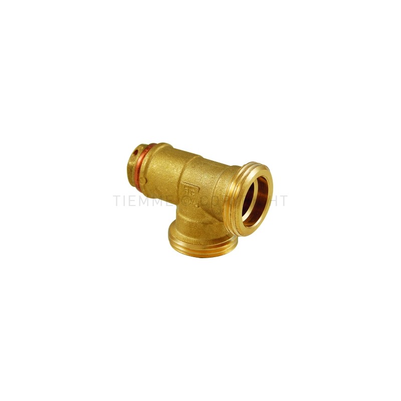 RACCORDO TEE CON TAPPO 1"MASx1"MASx1/2"FEM - 1040T TIEMME 4710081 1
