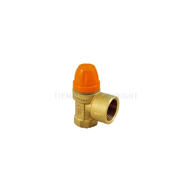 VALVOLA SICUREZZA F - F MAGGIORATA SOLARE 1/2"X3/4" 3 BAR - 1917SUN TIEMME 4720011 1 VALVOLA SICUREZZA F - F MAGGIORATA SOLARE 1/2"X3/4" 3 BAR - 1917SUN TIEMME 4720011 1