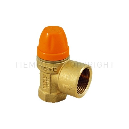 VALVOLA SICUREZZA F - F MAGGIORATA SOLARE 1/2"X3/4" 3 BAR - 1917SUN TIEMME 4720011 1
