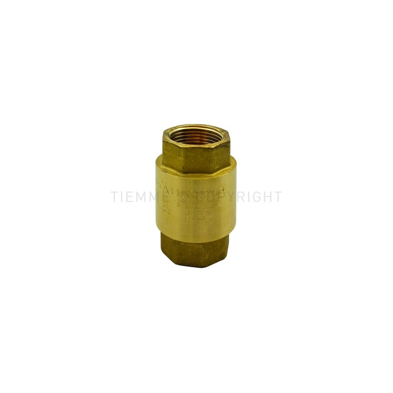 VALVOLA RITEGNO EUROSTOP F - F SOLARE OTTURATORE METALLICO 1/2" ISO228 - 3506SUN TIEMME 4720082 1 VALVOLA RITEGNO EUROSTOP F - F SOLARE OTTURATORE METALLICO 1/2" ISO228 - 3506SUN TIEMME 4720082 1
