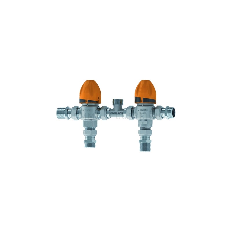 KIT SOLARE 5 VIE DEVIATRICE 45 gradiC E MISCELATORE TERMOSTATICO 30 - 55 gradiC - 475KIT TIEMME 4750050 1 KIT SOLARE 5 VIE DEVIATRICE 45 gradiC E MISCELATORE TERMOSTATICO 30 - 55 gradiC - 475KIT TIEMME 4750050 1
