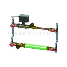 MODULO RISCALDAMENTO VALVOLA 2V 230V PRE - INSTALLAZIONE DN25 - 6500G02DN25 TIEMME 6500274 1