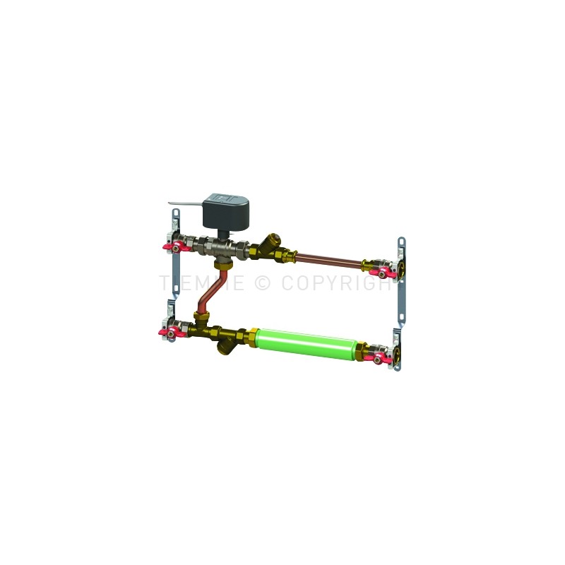 MODULO RISCALDAMENTO VALVOLA 3V 230V PRE - INSTALLAZIONE DN25 - 6500G03DN25 TIEMME 6500275 1