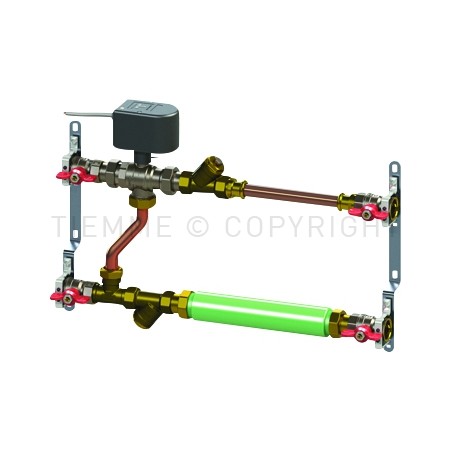 MODULO RISCALDAMENTO VALVOLA 3V 230V PRE - INSTALLAZIONE DN25 - 6500G03DN25 TIEMME 6500275 1