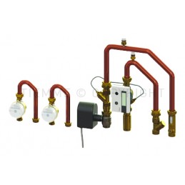 MOD CONTABIL VALVOLA 2V 230V - RADIO X CASSETTA FLOOR DN20 42095 L/MIN - 6501G02 TIEMME 6500612 1