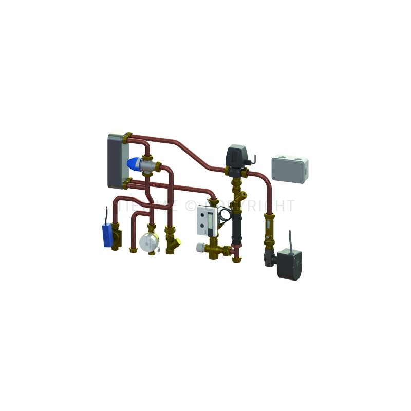 MOD CONTABIL VALVOLA 2V PRODUZ ISTANT ACS - RADIO X CASSETTA HEAT 50KW - 6503G03P TIEMME 6500617 1