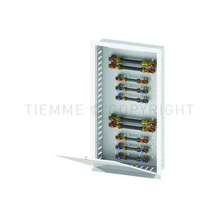 CASSETTA IN METALLO SHORTY DUO DYNAMIC PRE - INSTALLAZIONE 500x980x120ö170 - 6502C01DUODYN - 3C TIEMME 6500622 1