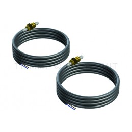 COPPIA SONDE TEMPERATURA MONTAGGIO BAGNATO Ø 5MM L 3MT PT 500 - 6565SB TIEMME 6510049 1