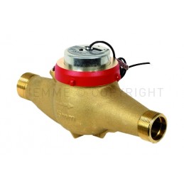 CONTATORE GETTO MULTIPLO AD IMPULSI LETTURA DISTANZA ACQUA TECNICA DN32 QP 6 M3/H 44470 - 6562T TIEMME 6510502 1
