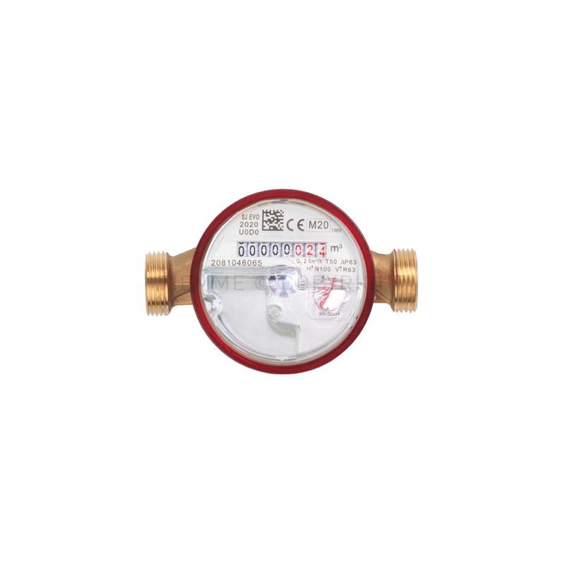 CONTAT GETTO SING LETTURA LOCALE ACQUA CALDA DN20 X 3/4" Q3 4 M3/H - 6561HR TIEMME 6510515 1 CONTAT GETTO SING LETTURA LOCALE ACQUA CALDA DN20 X 3/4" Q3 4 M3/H - 6561HR TIEMME 6510515 1