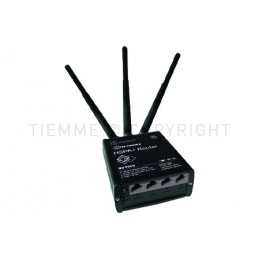 ROUTER 3G COMPATTO CON CONNESSIONI WIRELESS ED ETHERNET - 6582R TIEMME 6510530 1