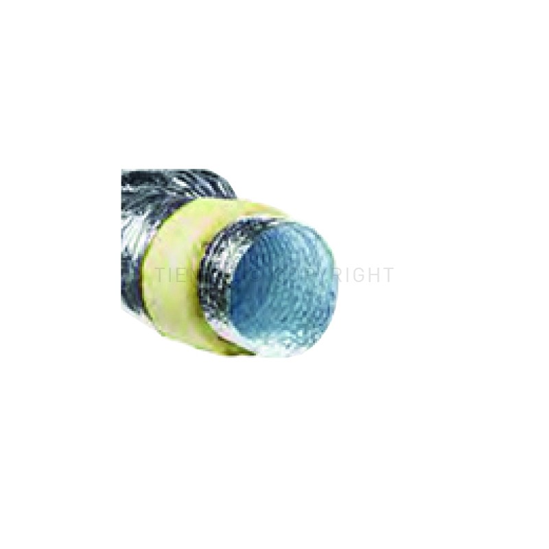 TUBAZIONE FLESSIBILE AUTOESTINGUENTE ISOLATA ALLUMINIO HYGIAFLEX THERM DN125 - 5503TUB TIEMME 5560285 1