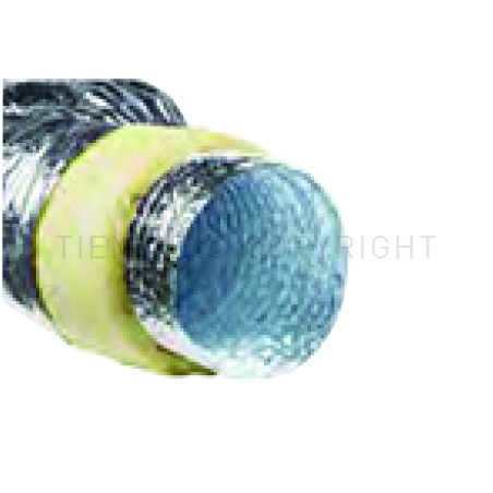 TUBAZIONE FLESSIBILE AUTOESTINGUENTE ISOLATA ALLUMINIO HYGIAFLEX THERM DN250 - 5503TUB TIEMME 5560288 1
