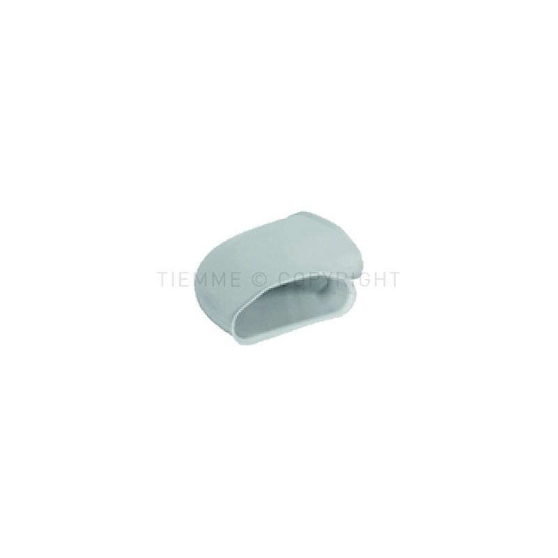 RACCORDO CURVO DOPPIO ORIZZONTALE TUB COMFOSLIM 132x52 MM - 5503CUROSL TIEMME 5560338 1
