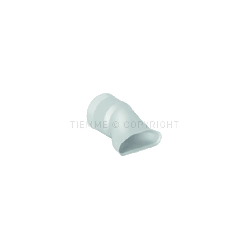 RACCORDO DIR DOPPIO TUB COMFOFORM - TUB COMFOSLIM Ø 75 - 132X52 - 5503RAC TIEMME 5560341 1