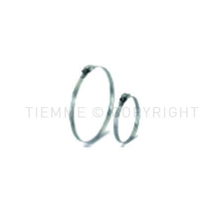 FASCETTA IN ACCIAIO INOX TUBAZIONI FLESSIBILI DN145 - 5503FAS TIEMME 5560383 1