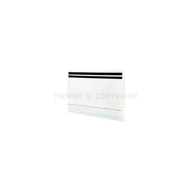 PANNELLO FRONTALE LEGNO LACCATO CON GRIGLIA DI MANDATA E RIPRESA ARIA BIANCA RAL 9003 MOD 0 - 5601P TIEMME 5580415 1
