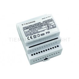 MODULO ALIMENTATORE Mod MPW22COM DOPPIO 12 - 12VA - 5530M2COM TIEMME 5550338 1