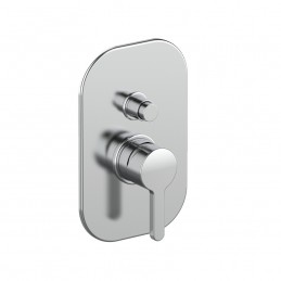 MISCELATORE MONOCOMANDO DOCCIA INCASSO Q15B1 CON DEVIATORE  CROMATO/A 411490416 1