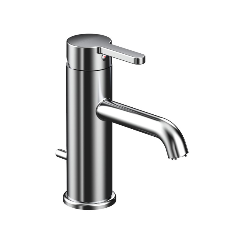 F01SSNB1 MISCELATORE LAVABO FLY SENZA SCARICO  CROMATO/A LEVA NIGHT BLUE RAL 5026 OPACO 411490509 1