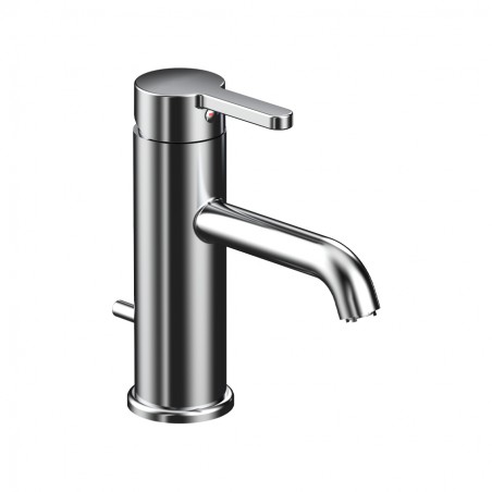 F01SSNB1 MISCELATORE LAVABO FLY SENZA SCARICO  CROMATO/A LEVA NIGHT BLUE RAL 5026 OPACO 411490509 1