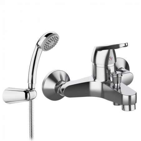 D03 MISCELATORE MONOCOMANDO VASCA DELTA CON ACCESSORI  CROMATO/A 411500101 1