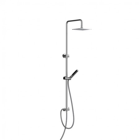 DC001 COLONNA DOCCIA OTTONE  QUADRO CON DEVIATORE 4180308 1