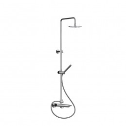DC008 COLONNA DOCCIA OTTONE  TONDO CON MISCELATORE 4180315 1