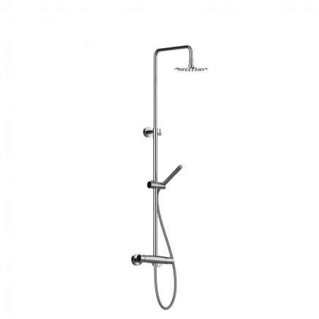 DC009 COLONNA DOCCIA OTTONE  TONDO CON TERMOSTATICO 4180316 1