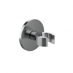 DC606 SUPPORTO DOCCINO FISSO  TONDO   OTTONE CROMATO 4180342 1