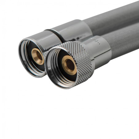 DC702 FLESSIBILE  PVC DOCCIA   ANTITORSIONE  GRIGIO L-150CM 4180347 1