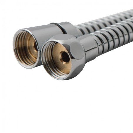 DC706 FLESSIBILE  DOCCIA   ANTITORSIONE  DOPPIA AGGRAFFATURA CROMO L-150CM 4180351 1