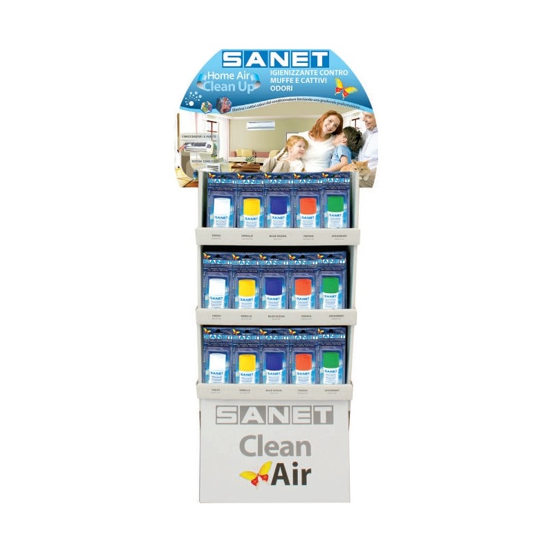 SANET ESPOSITORE 60 BLISTER da 150 ml - ITA E0007D 1 SANET ESPOSITORE 60 BLISTER da 150 ml - ITA E0007D 1