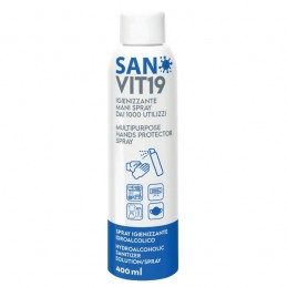 SANVIT19 IGIENIZANTI MANI IDROALCOLICO da 400 ml SAV400 1