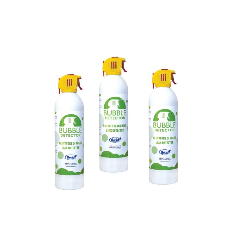 "BUBBLE DETECTOR" RILEVATORE DI FUGHE SPRAY - 400 ml M212 1