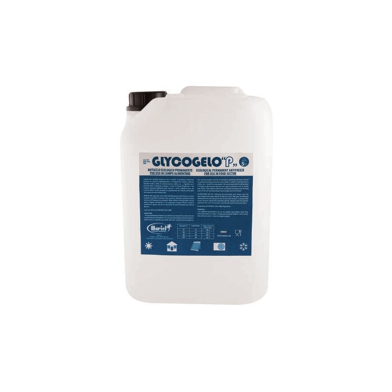 LIQUIDO ANTIGELO A BASE DI GLICOLE PROPILENICO USO ALIMENTARE - 10 Kg TRGLYCO/10P 1 LIQUIDO ANTIGELO A BASE DI GLICOLE PROPILENICO USO ALIMENTARE - 10 Kg TRGLYCO/10P 1