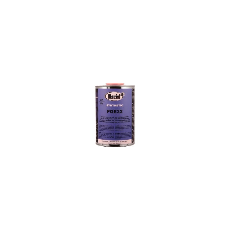 OLIO ESTERE VISCOSITA' 32 - 1 L PER COMPRESSORI A/C (confezione 4 pezzi) SCE320/4 1 OLIO ESTERE VISCOSITA' 32 - 1 L PER COMPRESSORI A/C (confezione 4 pezzi) SCE320/4 1