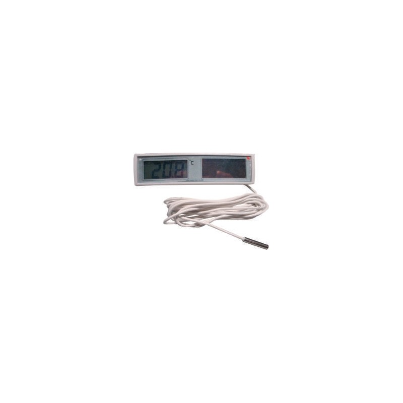 TERMOMETRO DIGITALE A CELLE SOLARI CON SONDA 1,5 m (batterie non incluse) DST10C 1 TERMOMETRO DIGITALE A CELLE SOLARI CON SONDA 1,5 m (batterie non incluse) DST10C 1