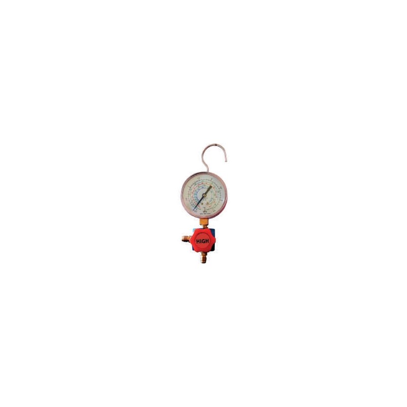 MANOMETRO 1 VIA ALTA PRESSIONE (per R134a - R404A - R22 - R407C) MMS407AC 1