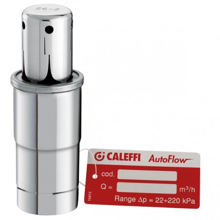 Cartuccia di ricambio in acciaio inox, portata 13 m³/h range 22–210 kPa Autoflow - Caleffi 0613L XXF 0613L XXF 1