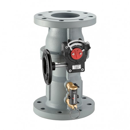 Valvola di bilanciamento con flussometro DN100 12÷48 M CON H caleffi 132100 132100 1