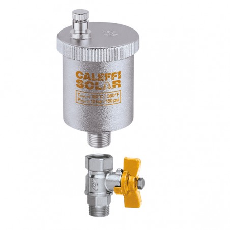 VALVOLA SFOGO ARIA Ø1/2" " CALEFFI SOLAR" 250041 1