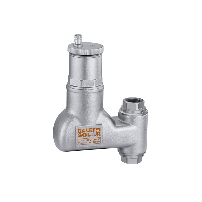 DEGASENSORE DISCAL VERTICALE Ø1" " CALEFFI SOLAR" 251906 1
