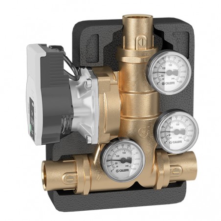 281 gruppo ricircolo anticondensa 55° isolato Caleffi 281065WYP 281065WYP 1