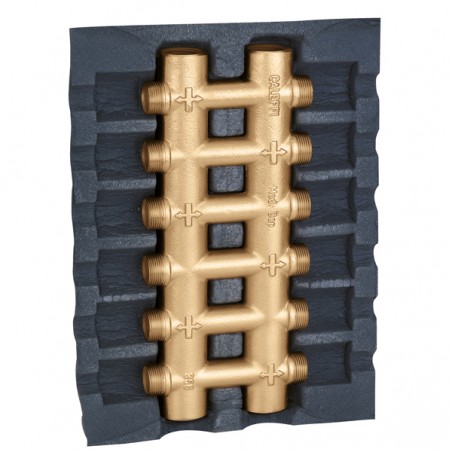 COLLETTORE COMPLANARE 1" 4+4 23 PUNTO 1,5 COIBENTAZIONE 356604 IS 1