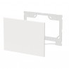 PLACCA DI FINITURA BIANCA 359801 1